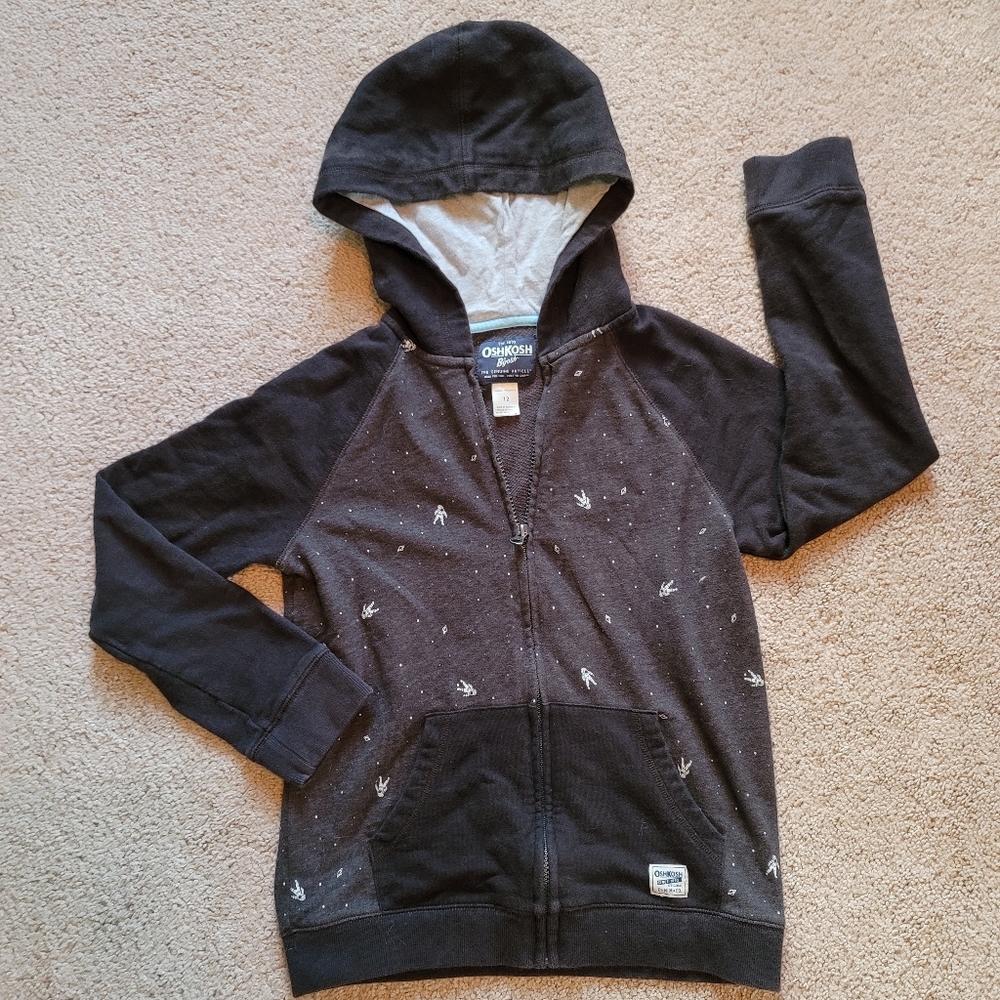 (12) Cool Oshkosh Astronaut Zip-Up Hoodie